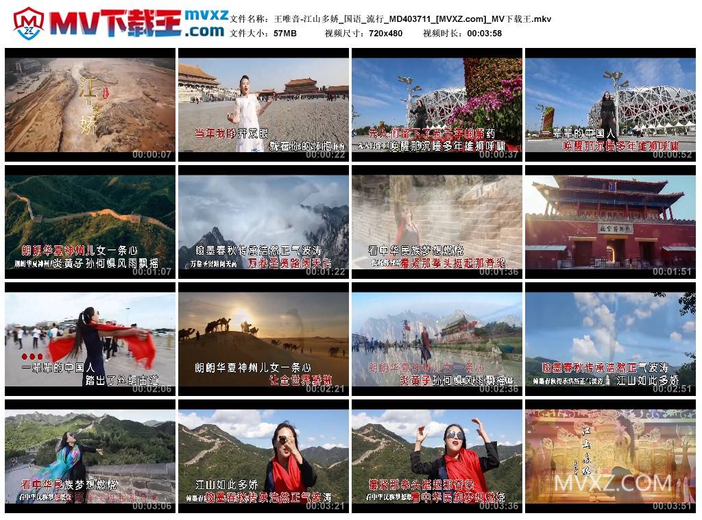 王唯音-江山多娇_国语_流行_MD403711